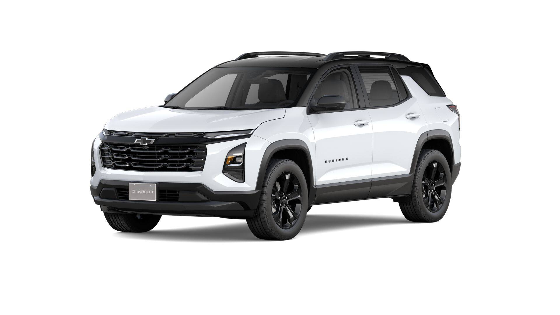 2026 Chevrolet Equinox LT in Summit White — front three-quarter view