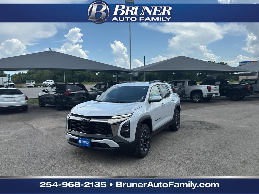 2026 Chevrolet Equinox ACTIV in Polar White Tricoat — front three-quarter view