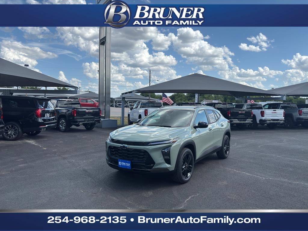 2026 Chevrolet Trax ACTIV in Cacti Green — front three-quarter view