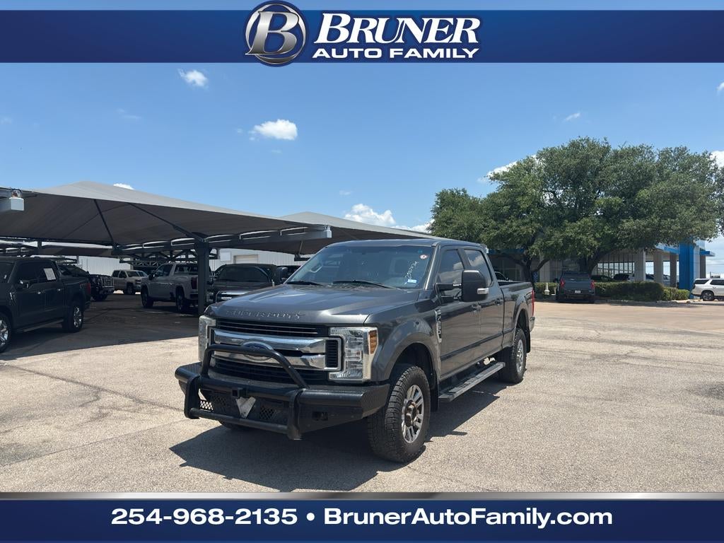 2019 Ford F-250 XL in Gray — front three-quarter view