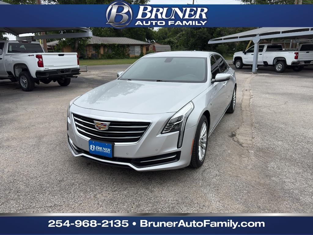 2017 Cadillac CT6 RWD in Radiant Silver Metallic — front three-quarter view