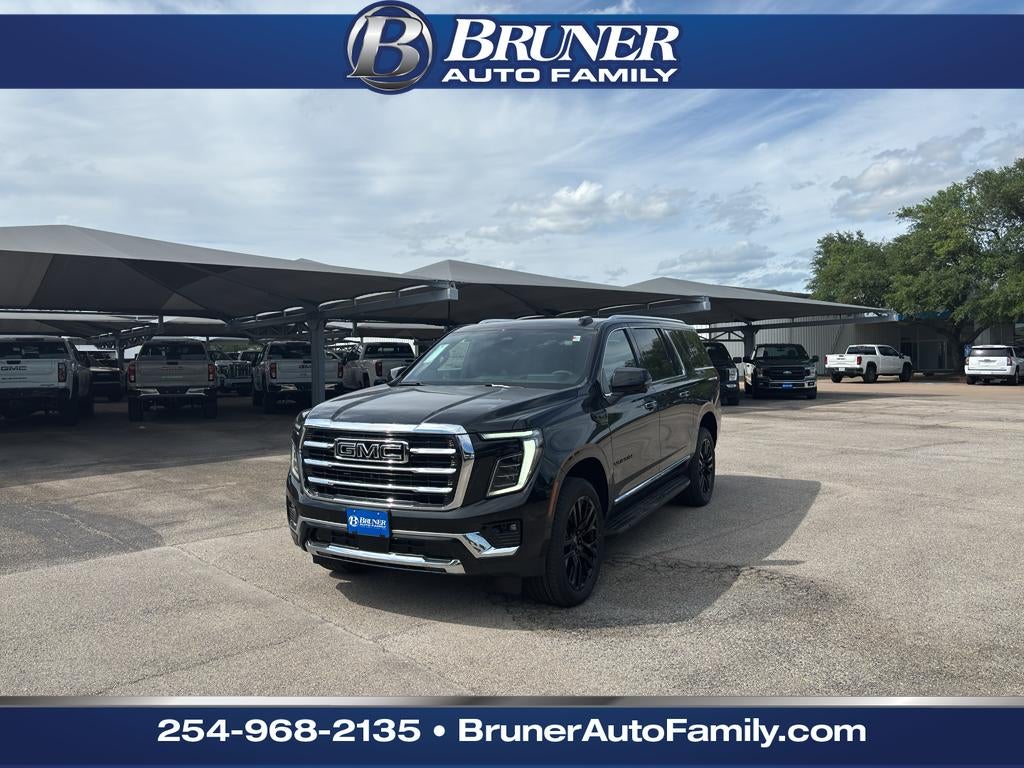 2026 GMC Yukon XL Elevation in Onyx Black — front three-quarter view