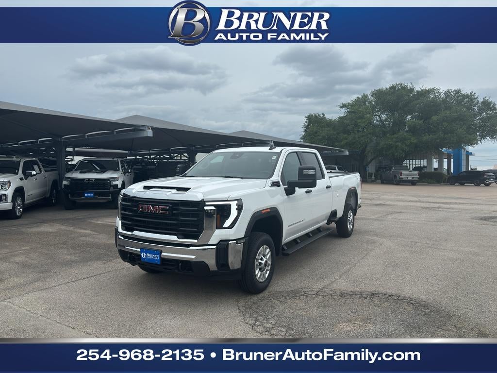 2026 GMC Sierra 2500 HD Pro in Summit White — front three-quarter view