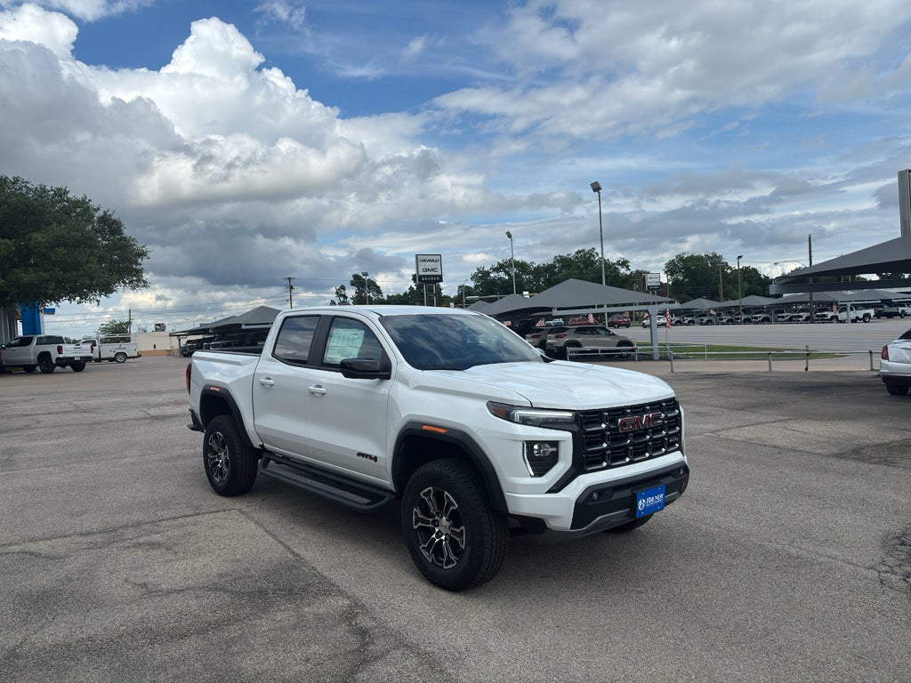 2025 GMC Canyon — rear three-quarter view