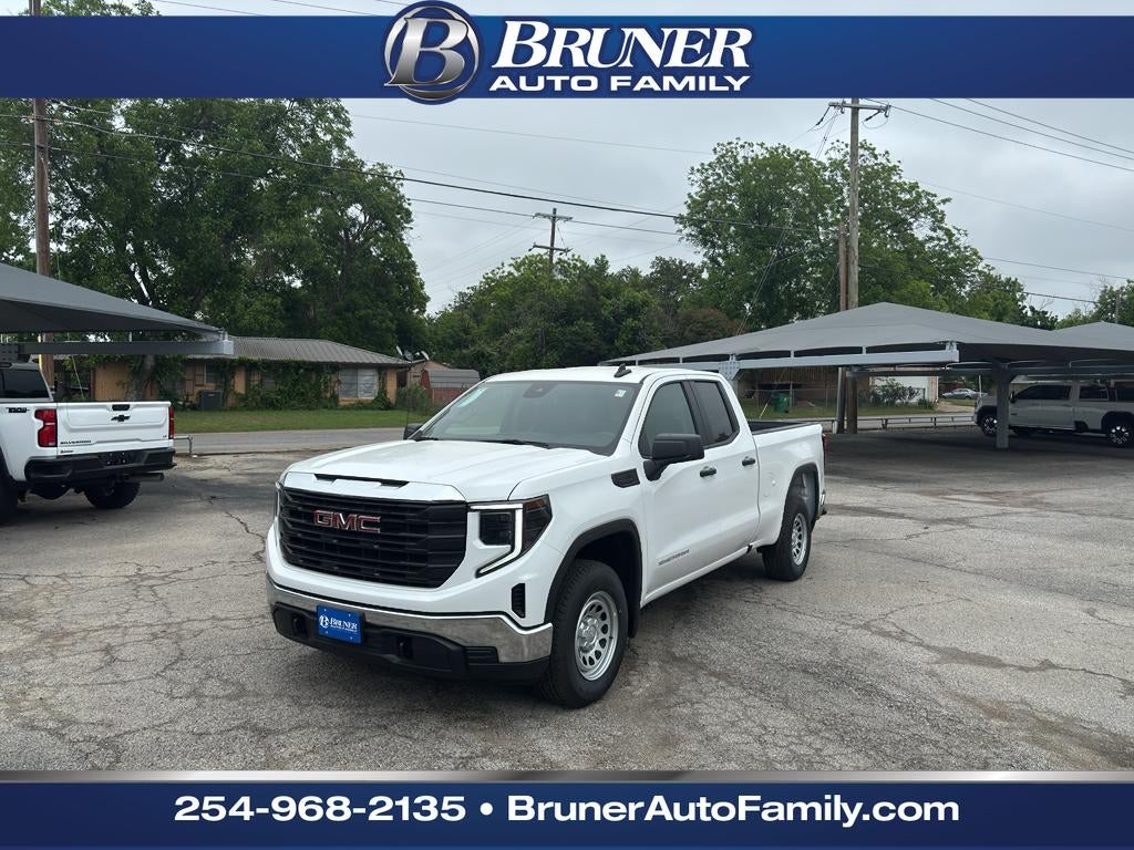 2026 GMC Sierra 1500 Pro in Summit White — front three-quarter view