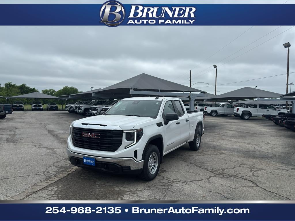 2026 GMC Sierra 1500 Pro in Summit White — front three-quarter view