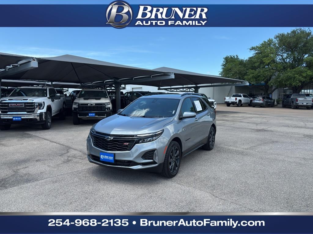 2024 Chevrolet Equinox RS in Sterling Gray Metallic — front three-quarter view